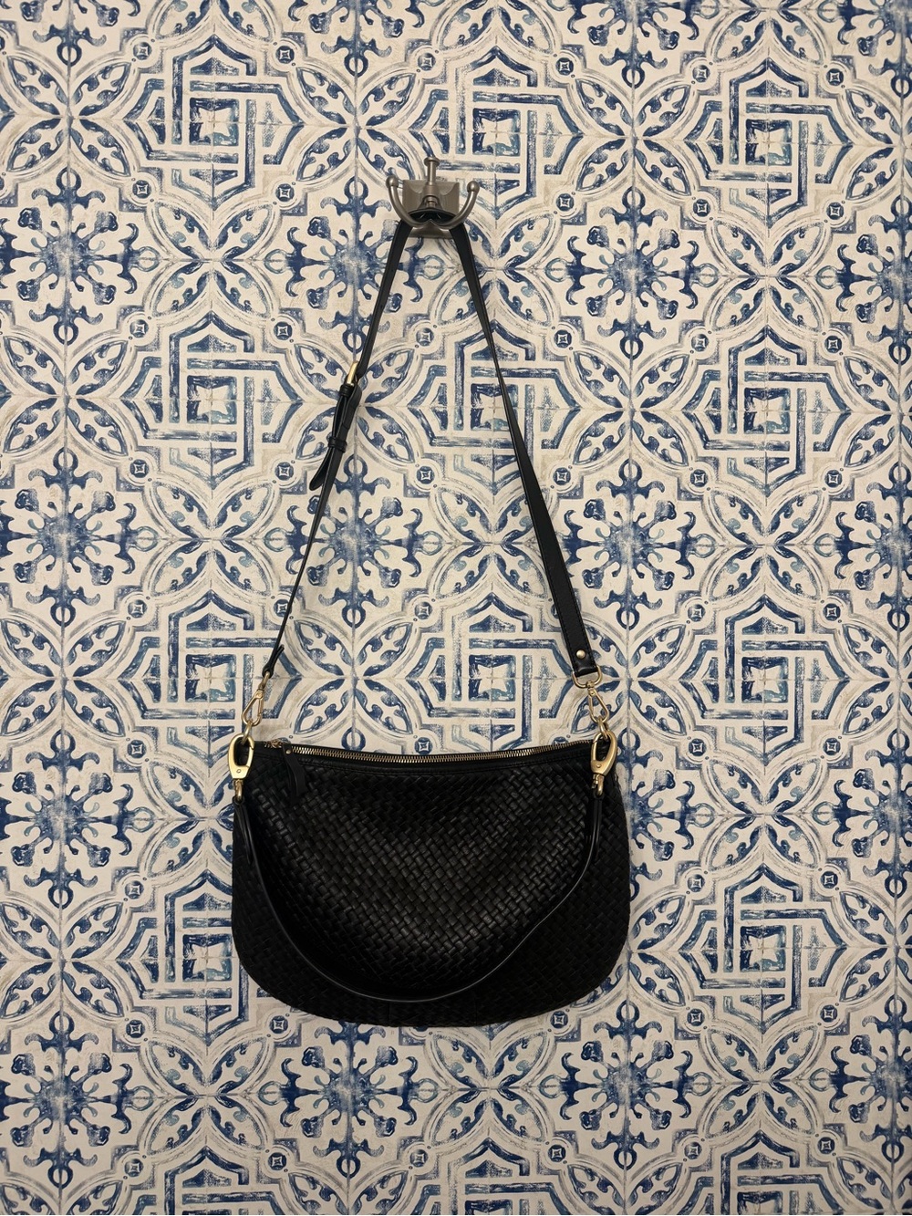 Quince Sloane Handwoven Shoulder Bag